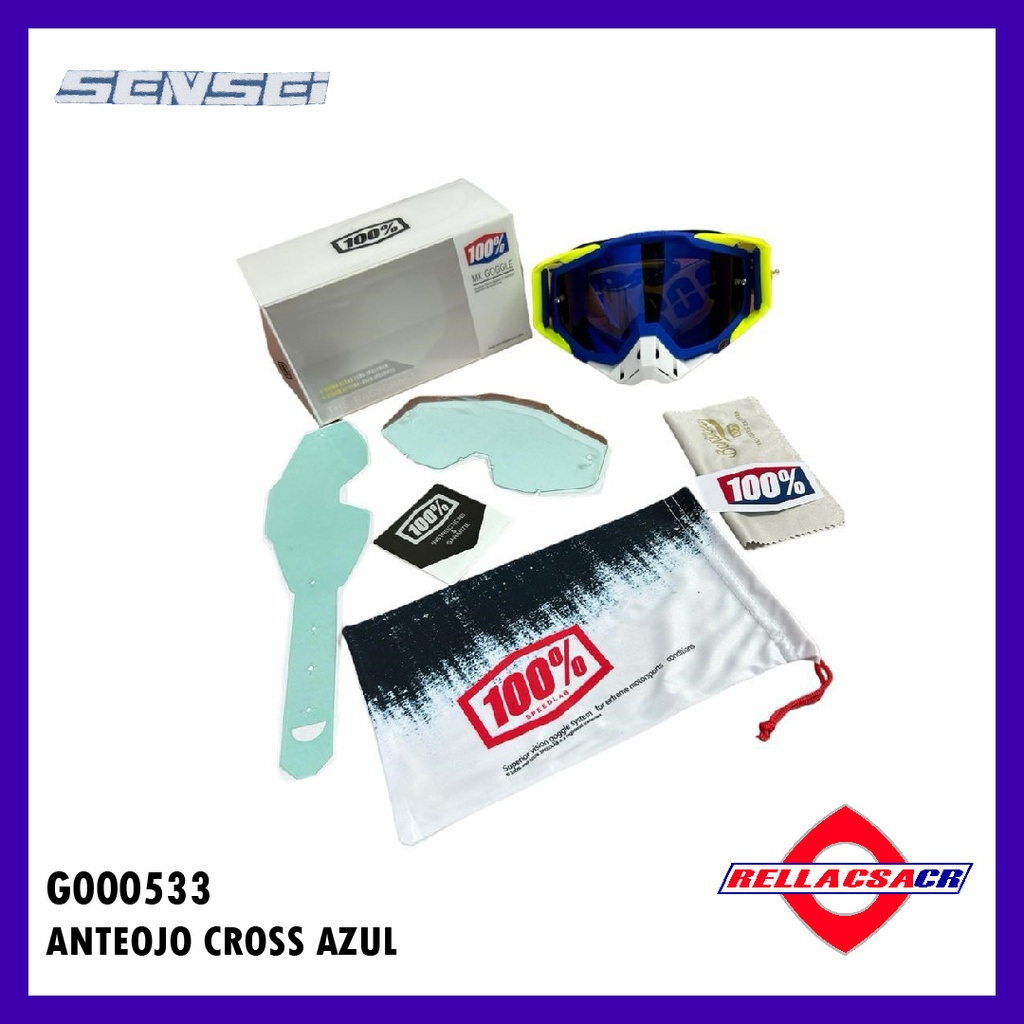 ANTEOJOS CROSS AZUL