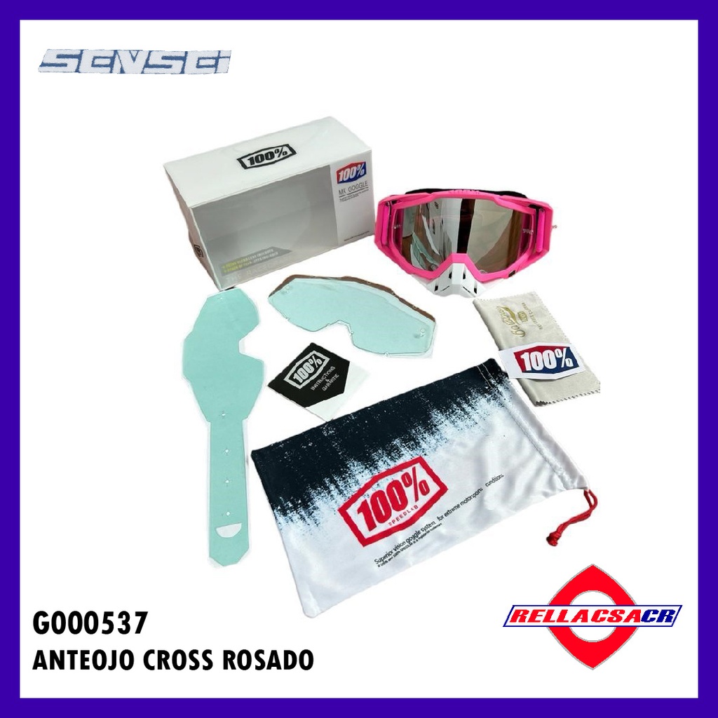 ANTEOJOS CROSS ROSADO