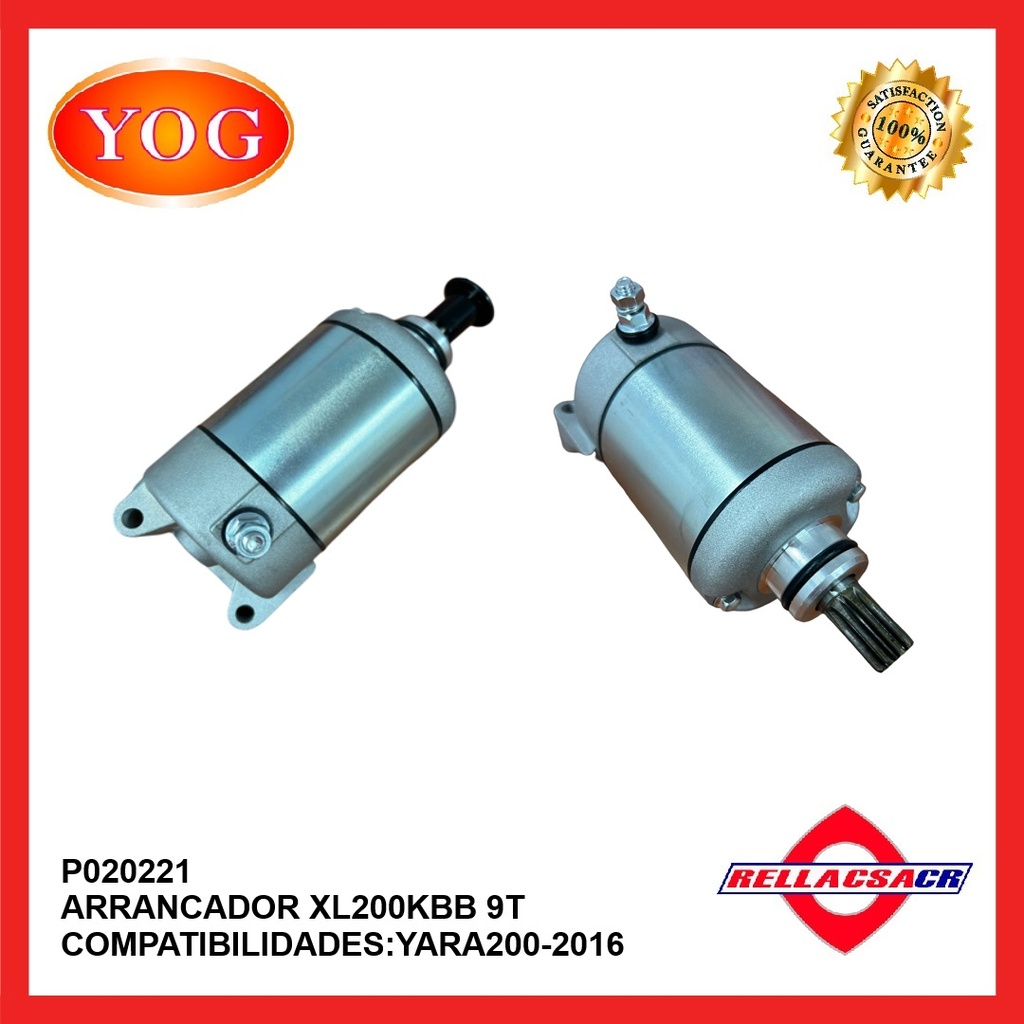ARRANCADOR YARA 200 (+2016) (9T)