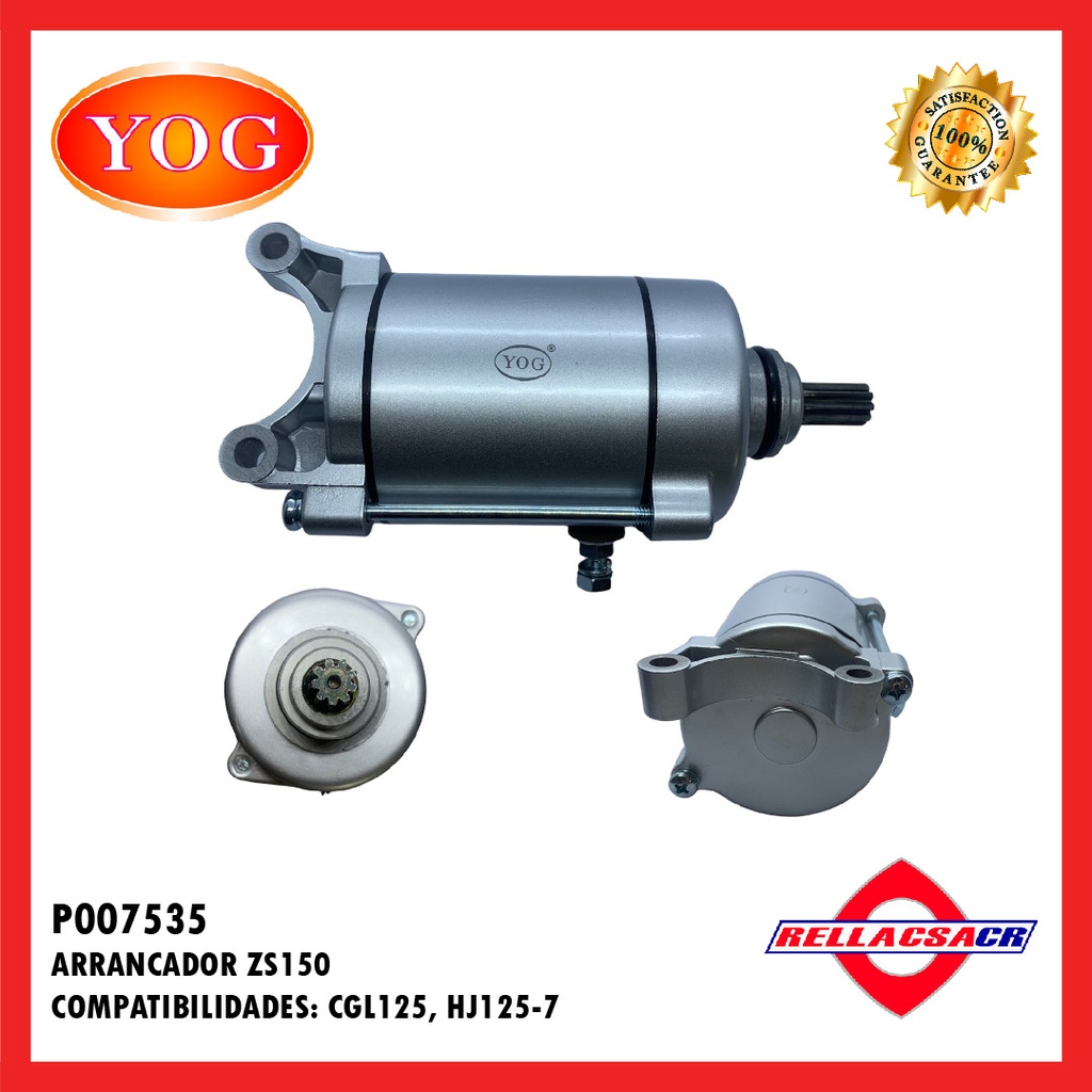 ARRANCADOR ZS150-7 (9T)