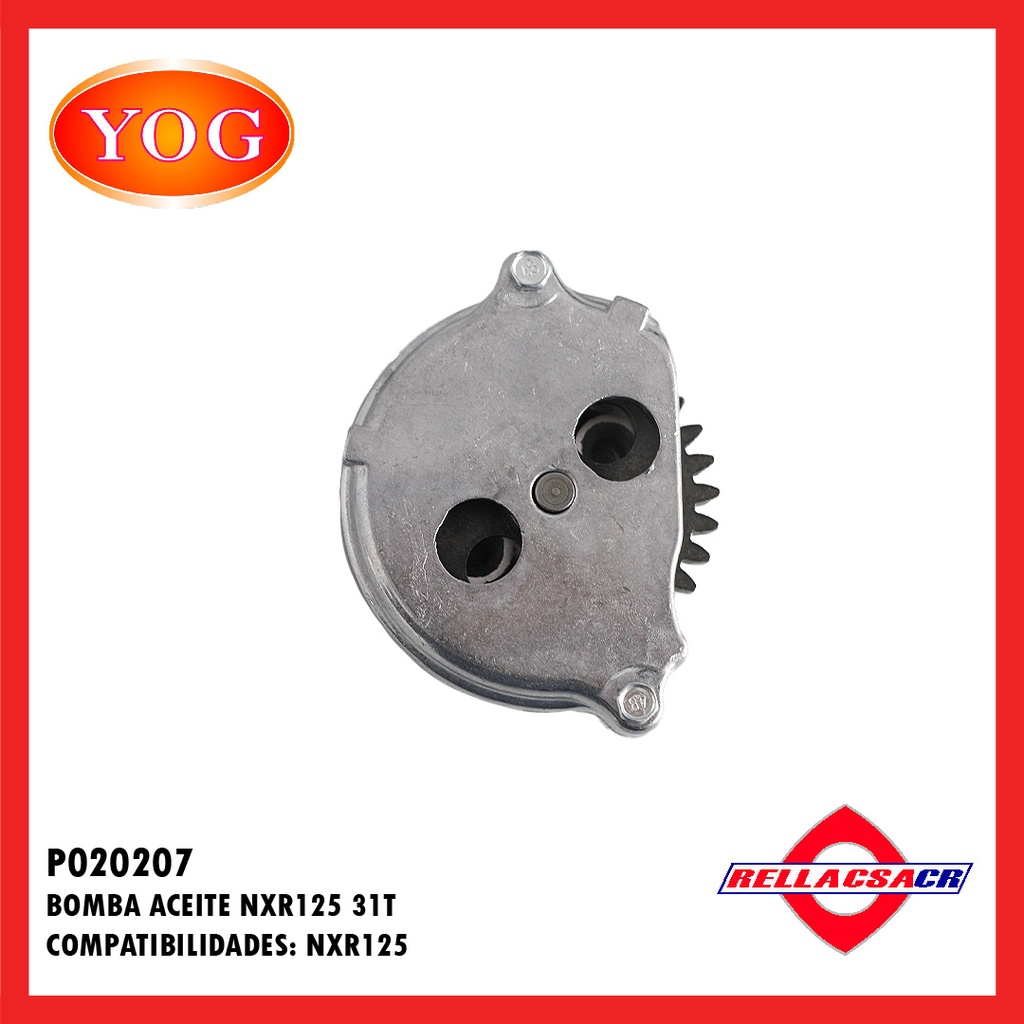 BOMBA ACEITE NXR 125 BROS 31T