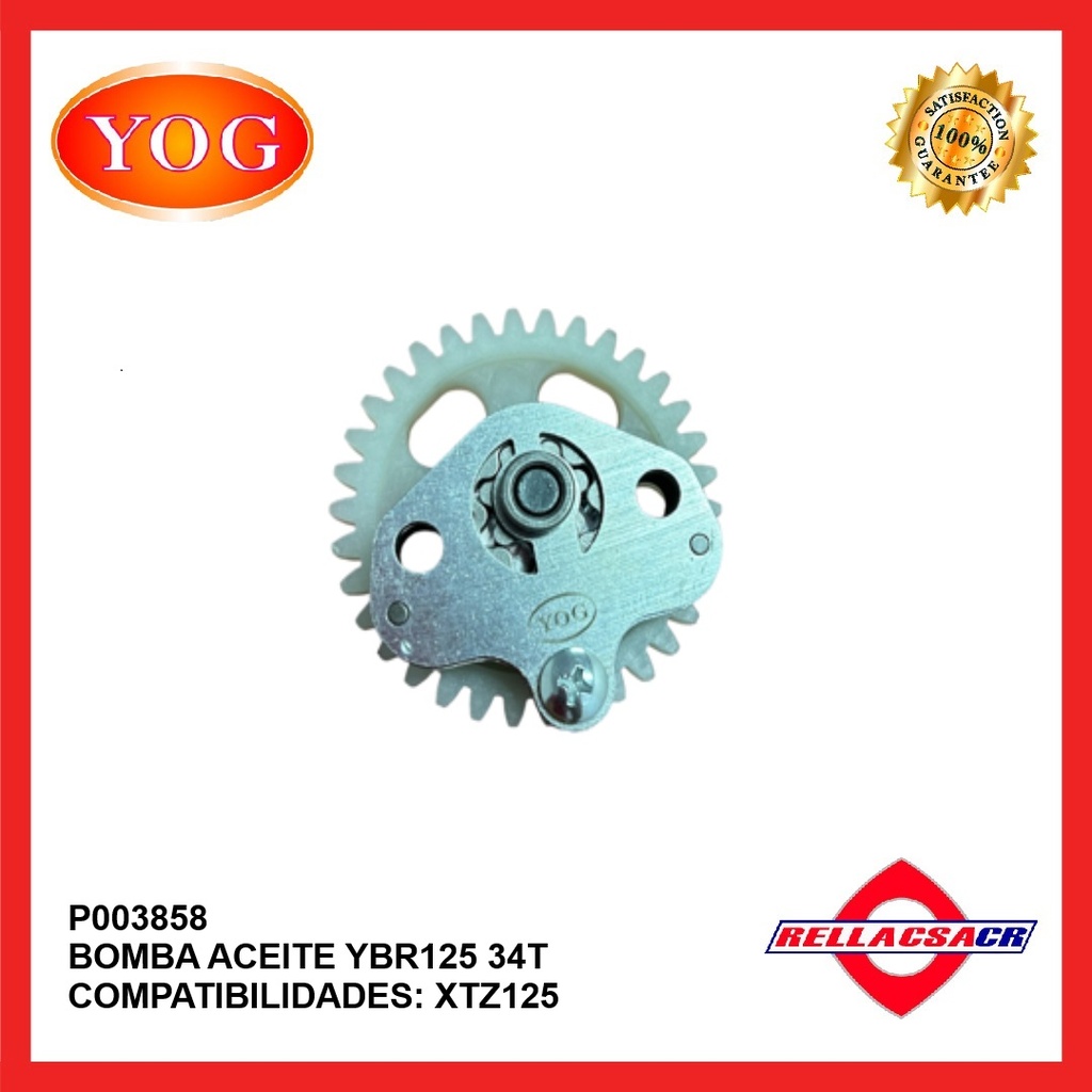 BOMBA ACEITE COMPLETA YBR 125 ED 34T