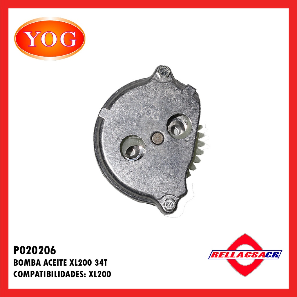 BOMBA ACEITE XL 200 (KBB) 34T