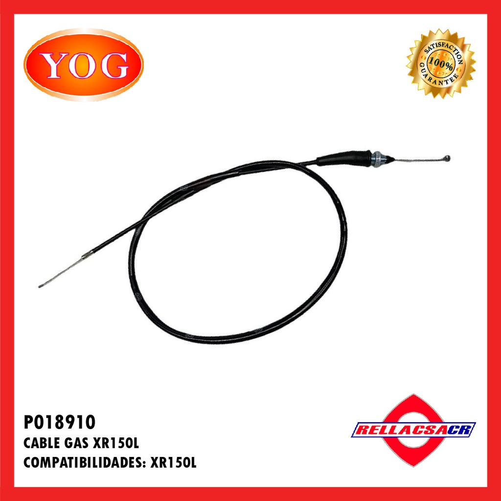 CABLE GAS XR150 L