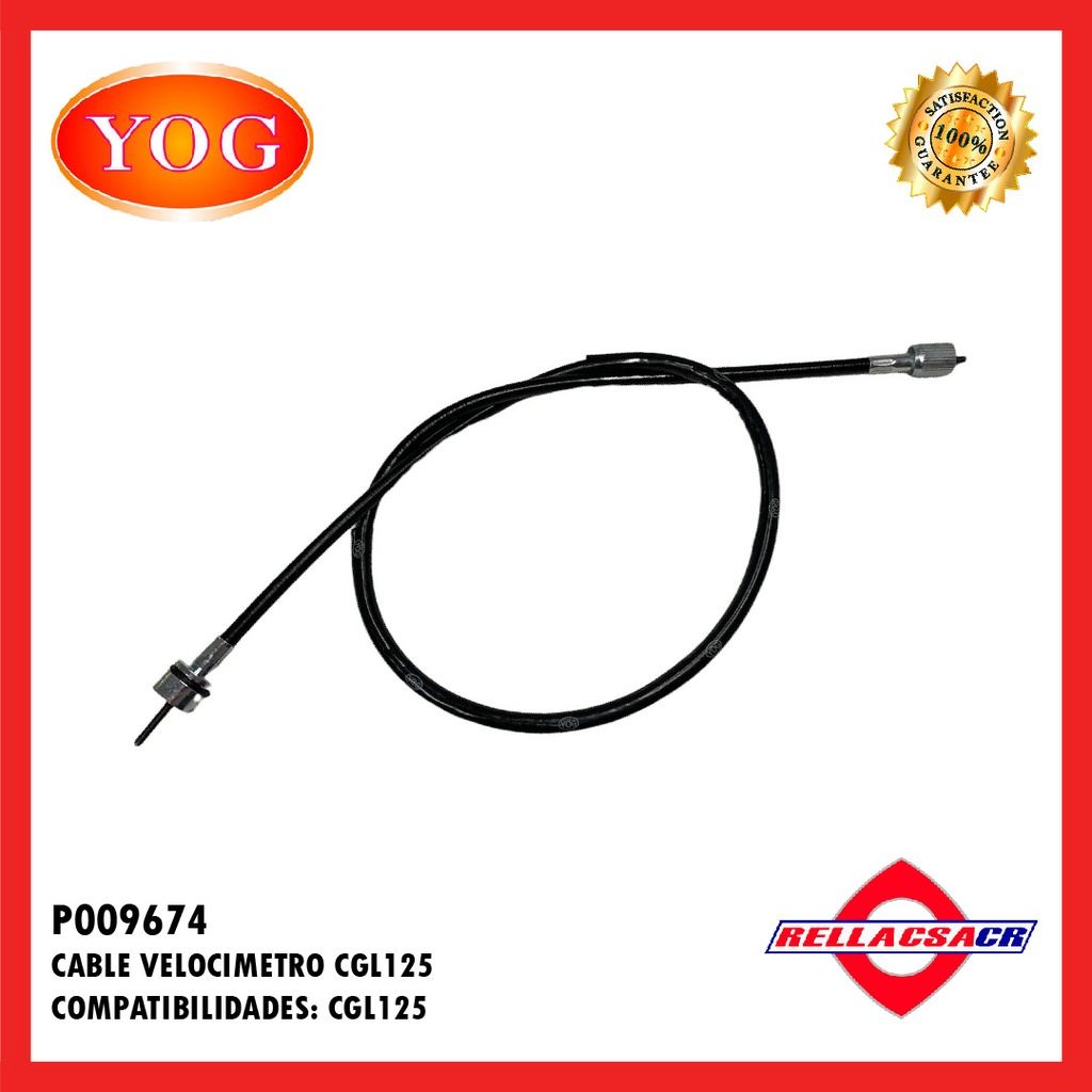CABLE VELOCIMETRO CGL125