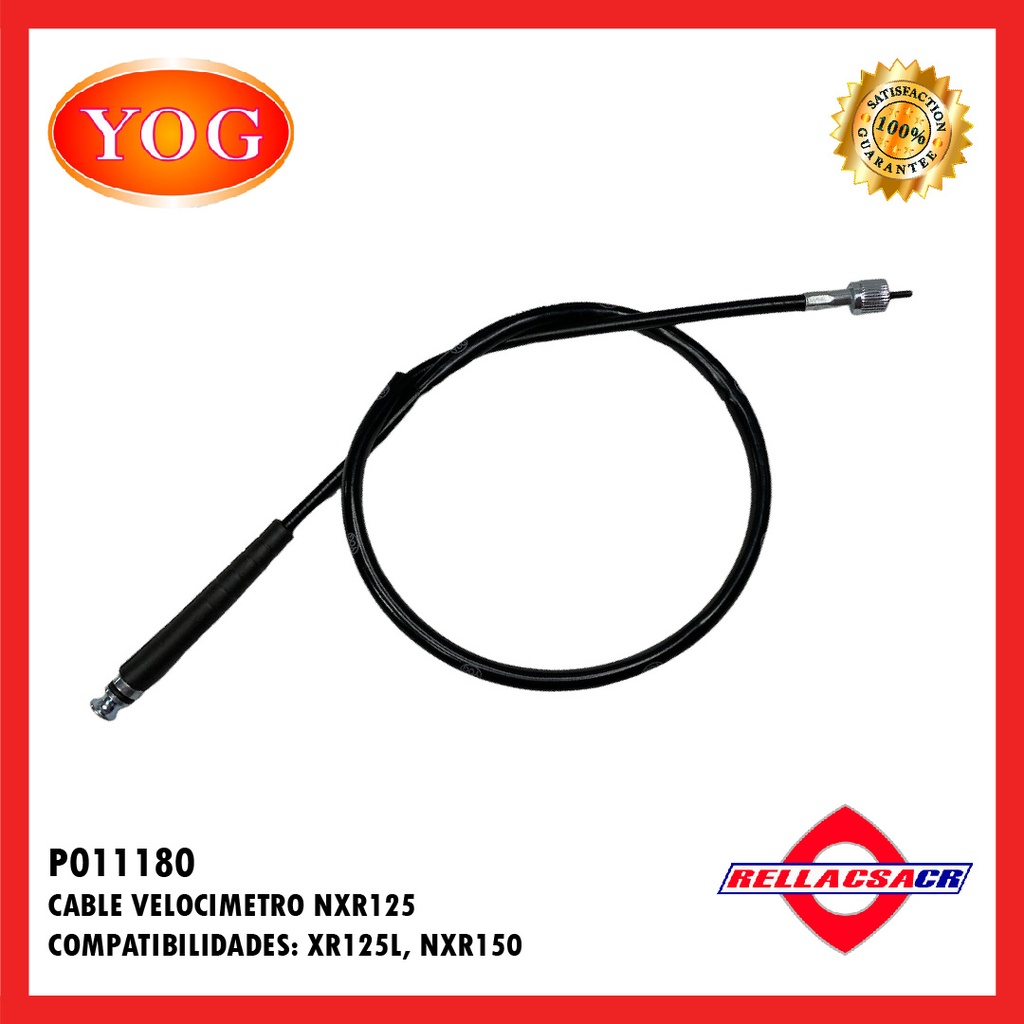 CABLE VELOCIMETRO NXR125/XR125L/NXR150 (12mm/85cm)