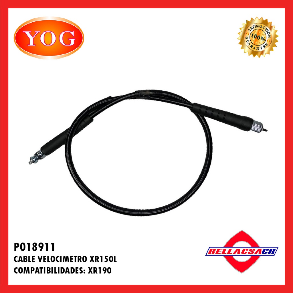 CABLE VELOCIMETRO XR150L/XR190 (12mm/86cm)