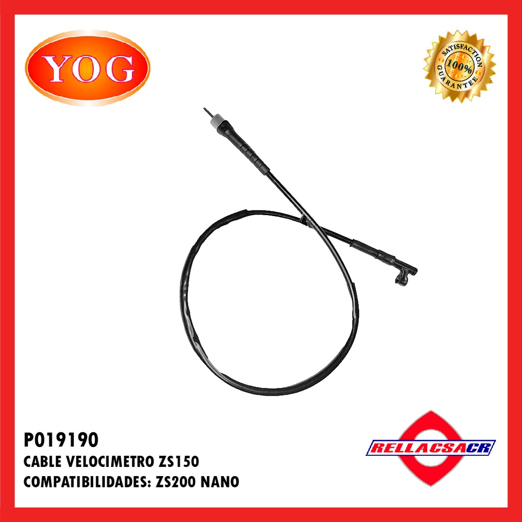 CABLE VELOCIMETRO ZS150-7