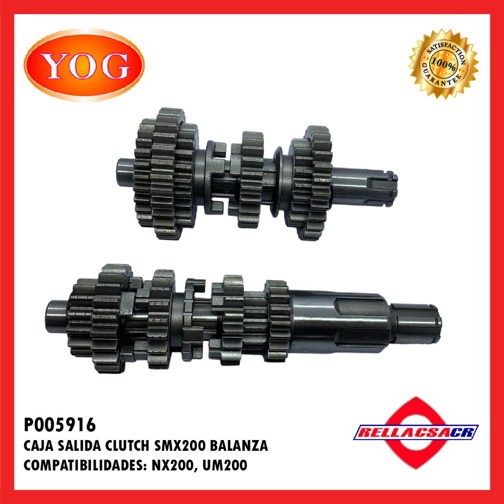 CAJA SALIDA CLUTCH YARA200 (2014-2015)/SMX200/NX200/UM BALANZA