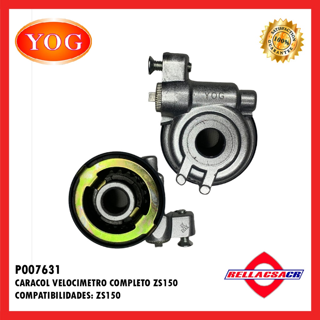 CARACOL VELOCIMETRO COMPLETO ZS150.YOG