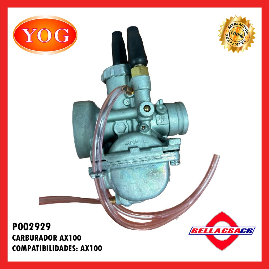 CARBURADOR AX 100