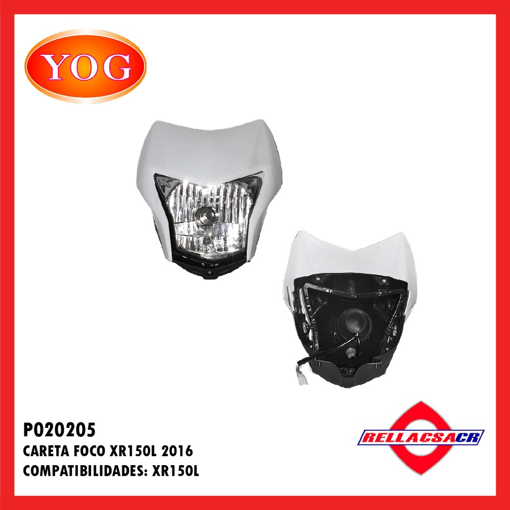 CARETA FOCO XR150 L 