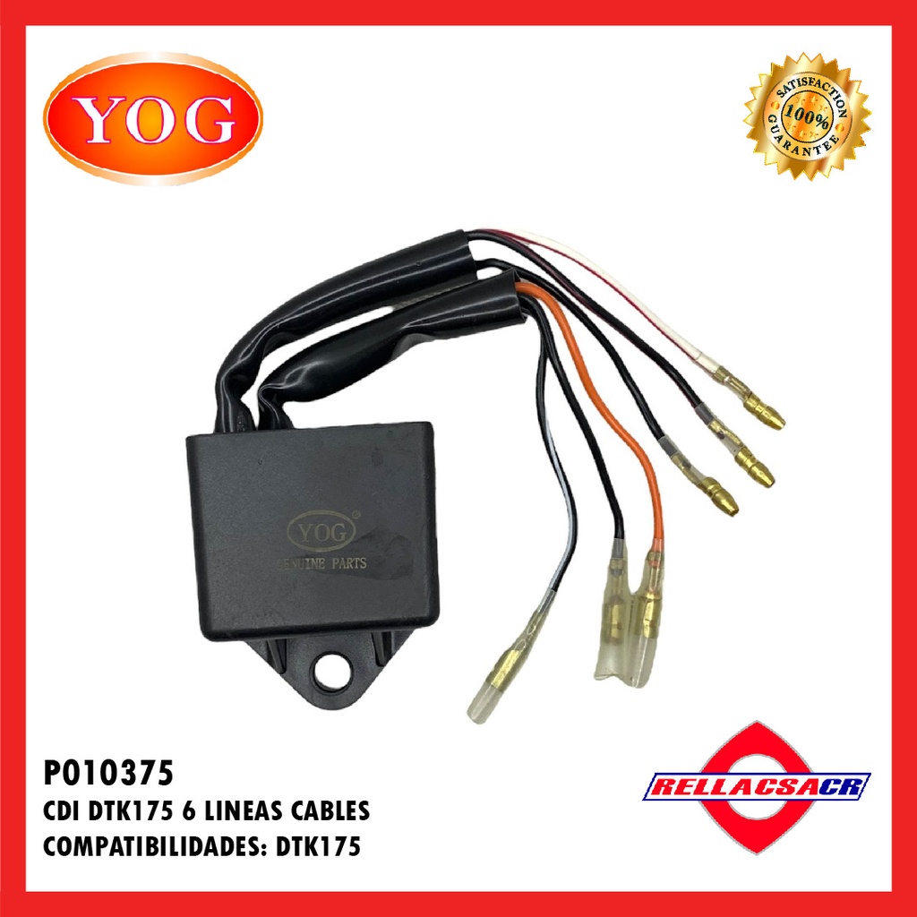CDI DTK175 6 LINEAS CABLES