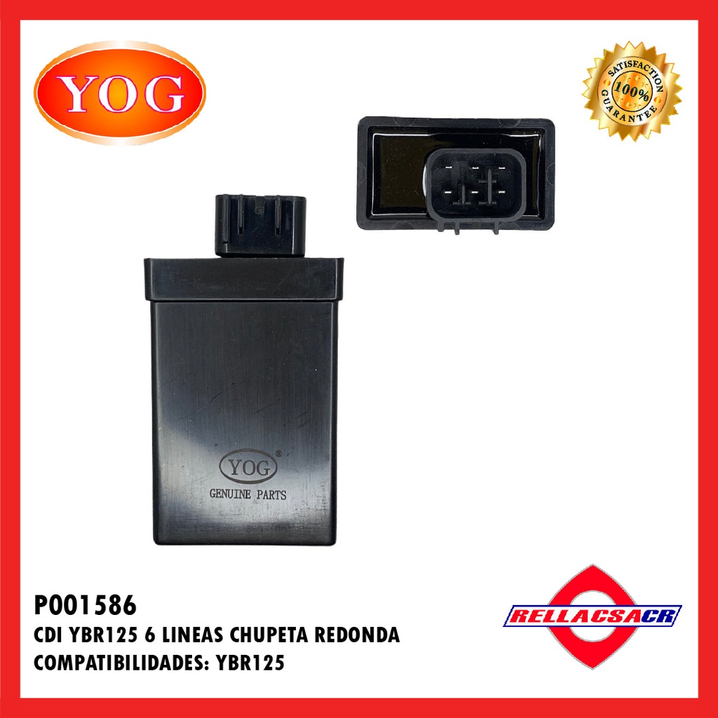CDI YBR 125 ED 6 LINEAS CHUPETA REDONDA