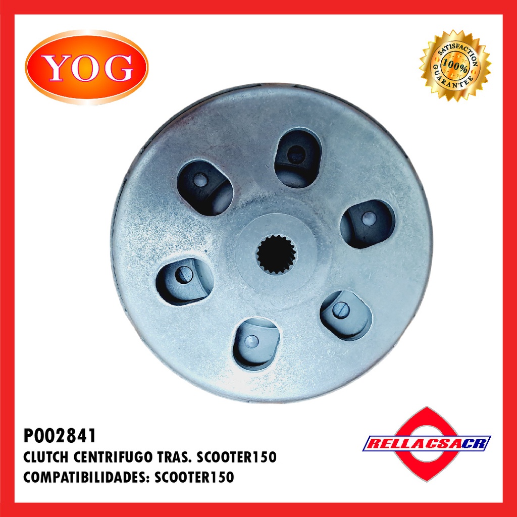 CLUTCH CENTRIFUGO TRAS. SCOOTER 150