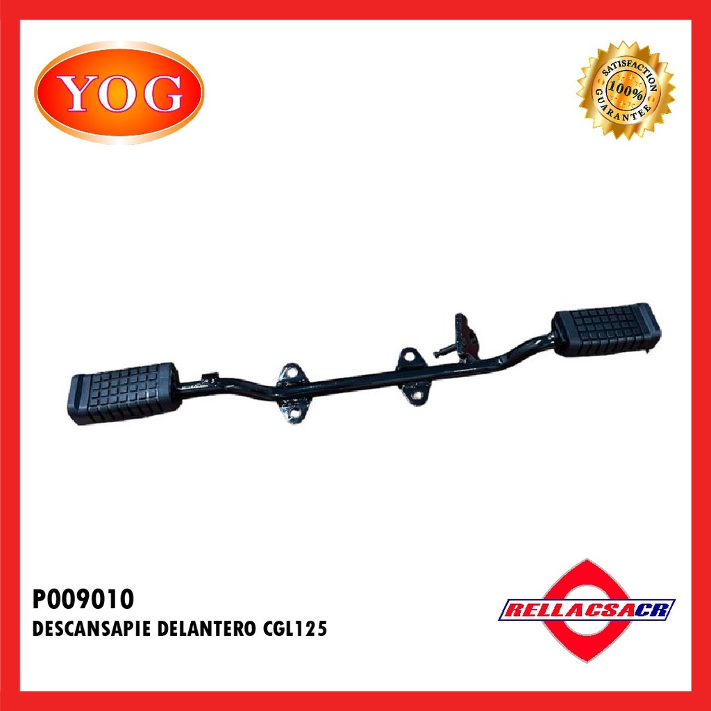 DESCANSAPIE DELANTERO CGL125 (SET)