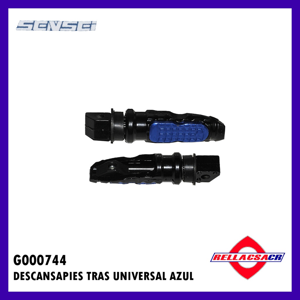 DESCANSAPIE TRAS. AZUL (SET)