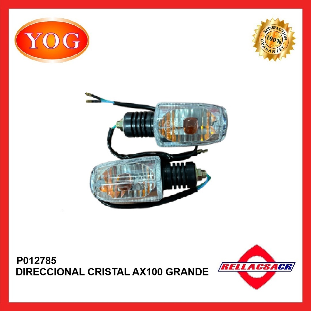 DIRECCIONAL CRISTAL AX100 GRANDE