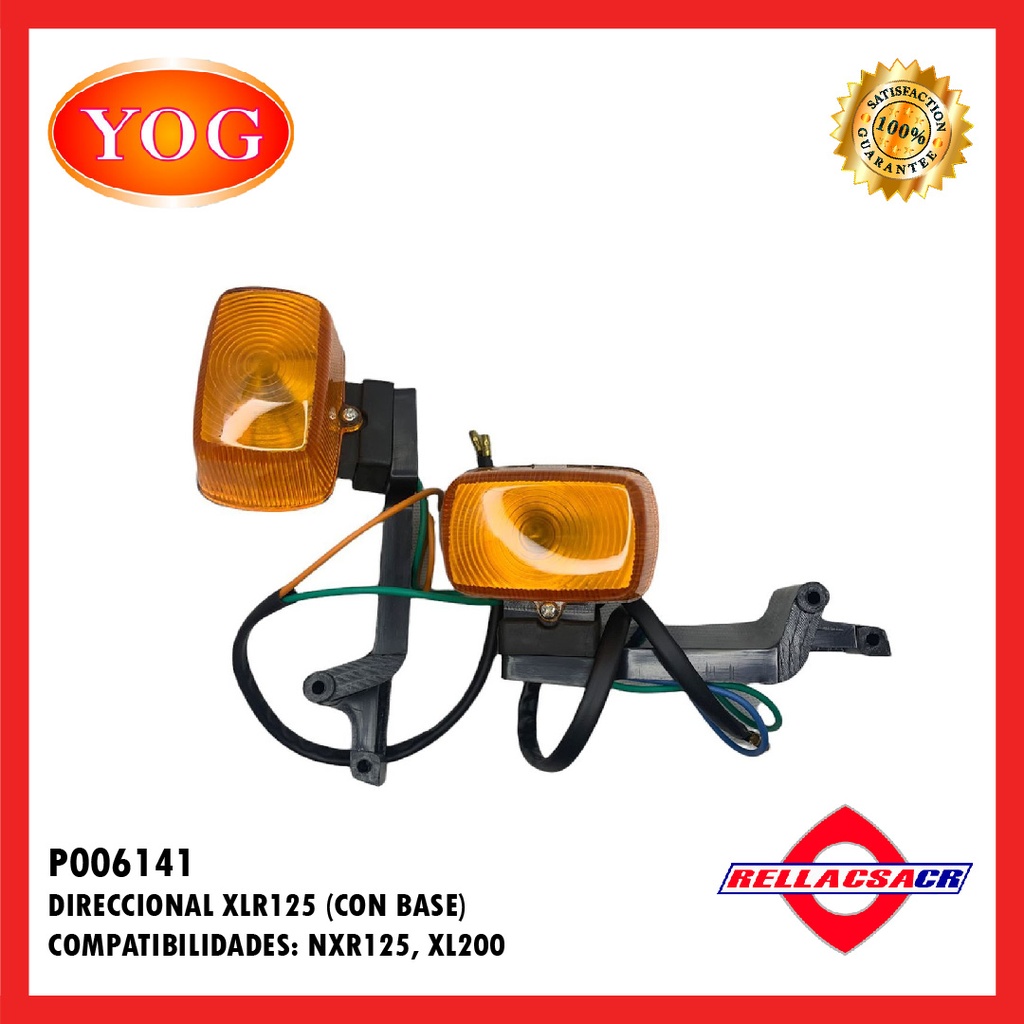 DIRECCIONAL XLR125/NXR125/XL200 C.BASE (4 UNDS)