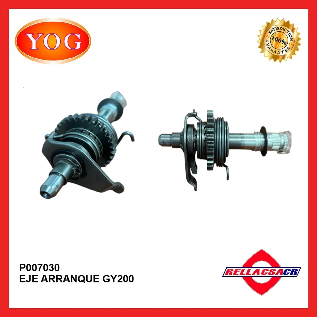 EJE ARRANQUE ZS150-7/NANO200/ZS200-7