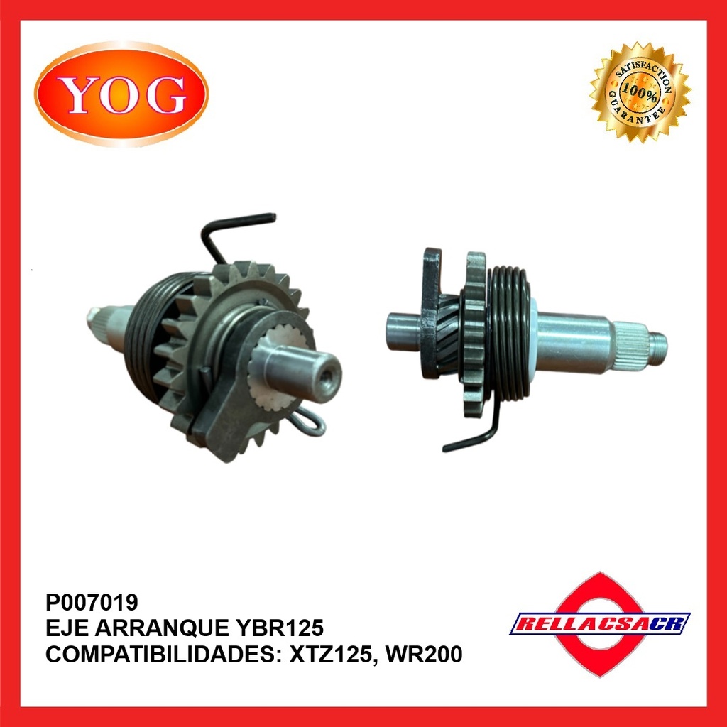 EJE ARRANQUE YBR 125 ED