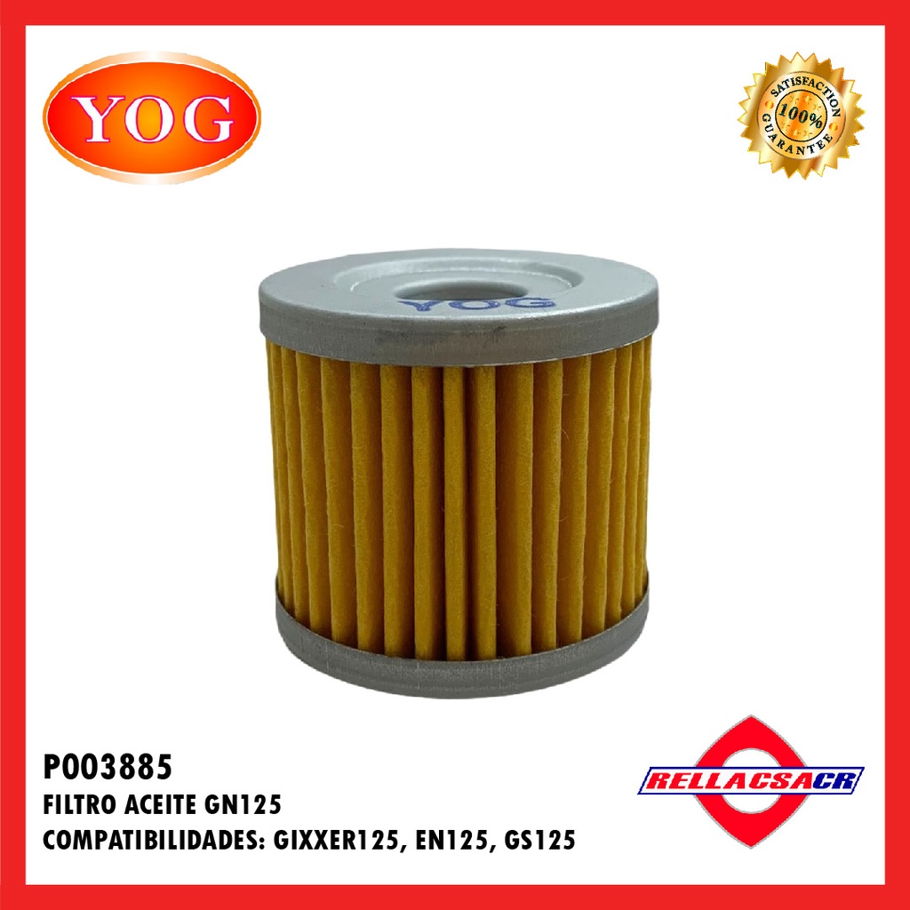 FILTRO ACEITE GN125 H