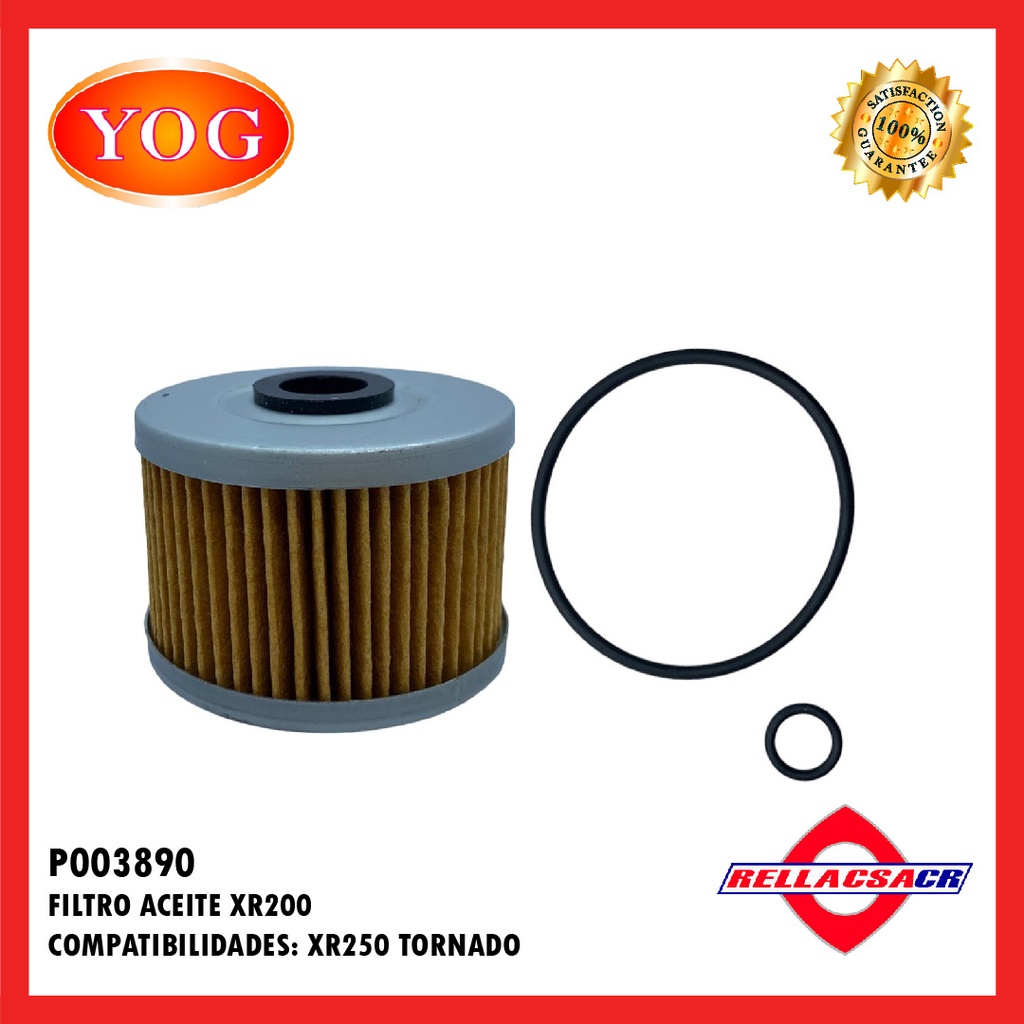 FILTRO ACEITE XR250 TORNADO