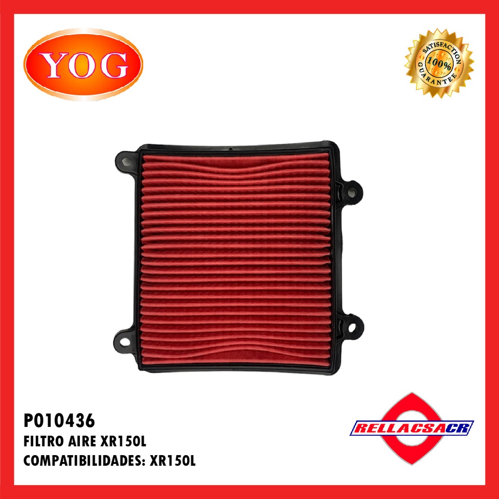FILTRO AIRE XR150 L
