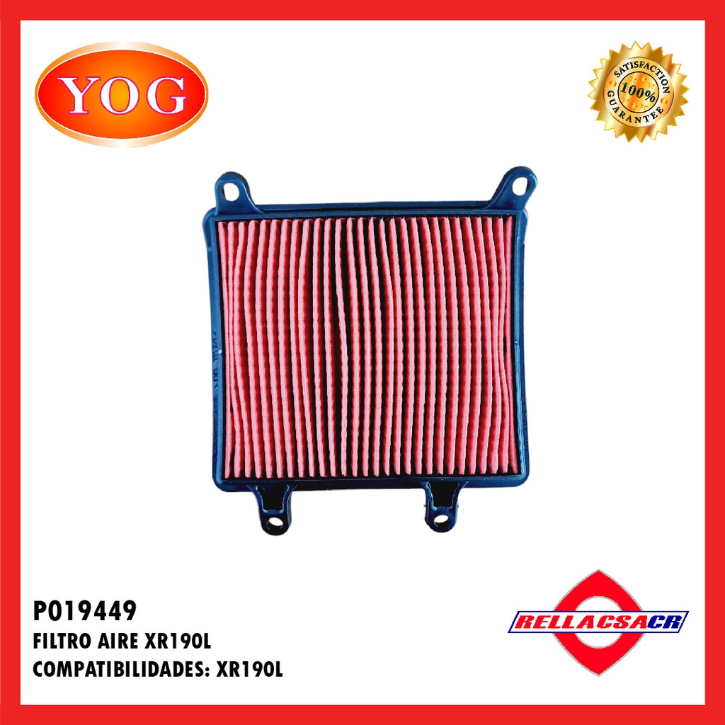 FILTRO AIRE XR190 L