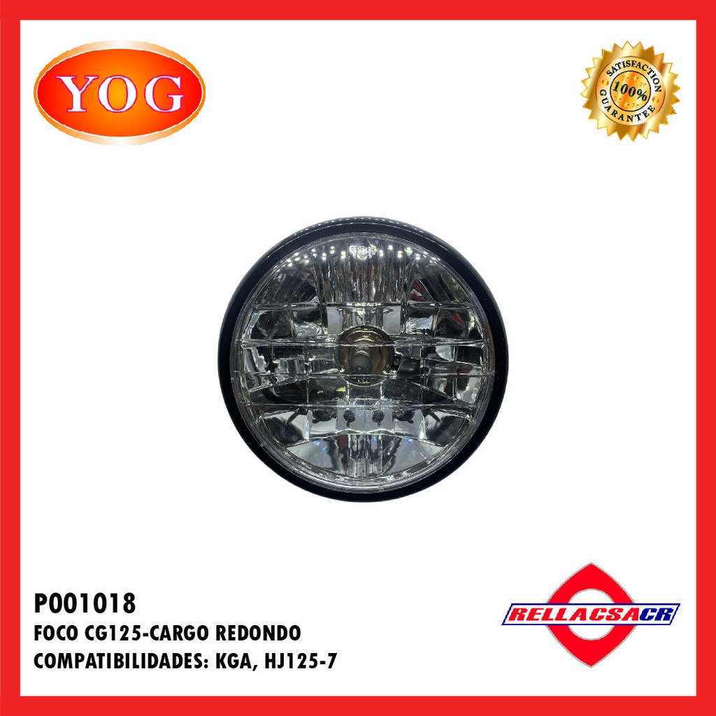 FOCO REDONDO CG125 KGA