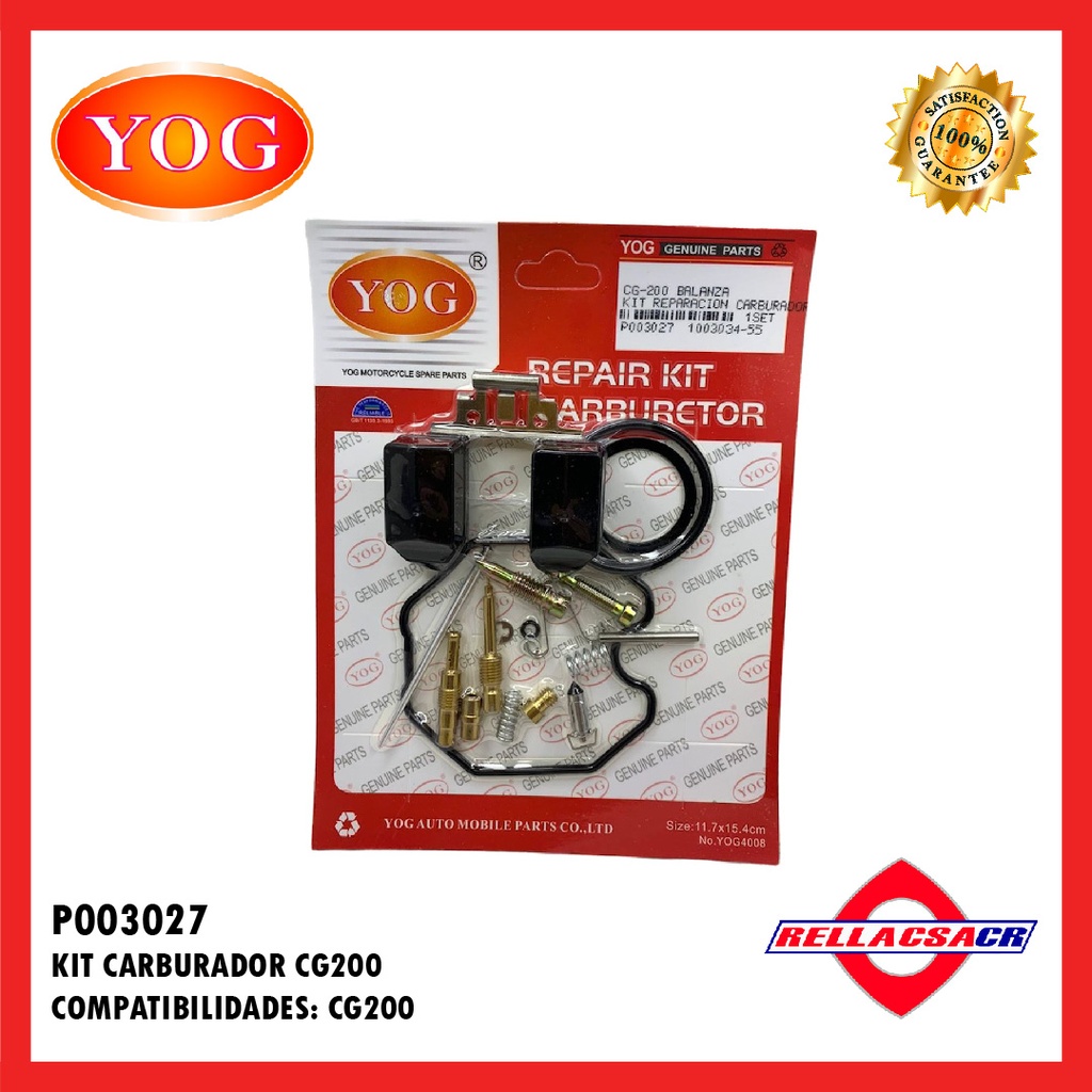 KIT CARBURADOR LX 200