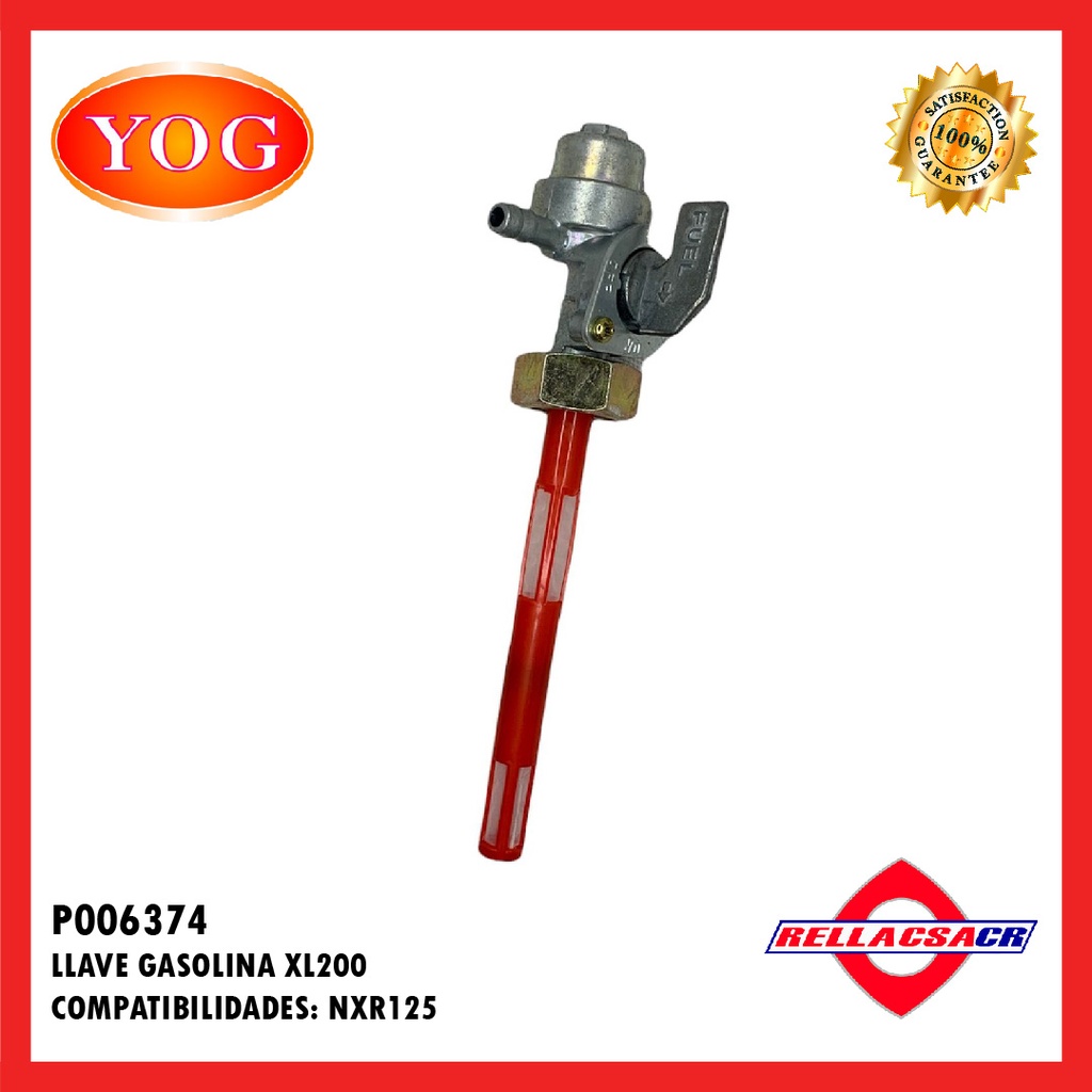 LLAVE GASOLINA XL200/NXR125.YOG