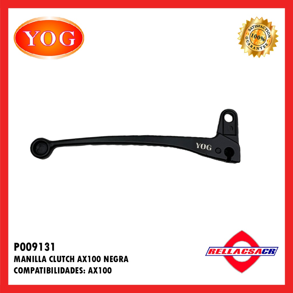 MANILLA CLUTCH AX 100 NEGRA