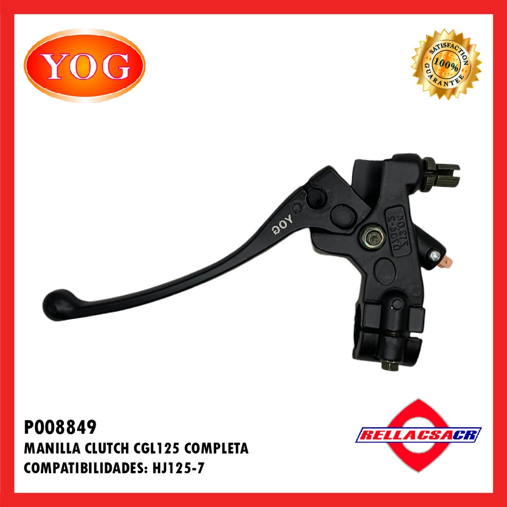MANILLA CLUTCH COMPLETA CGL125