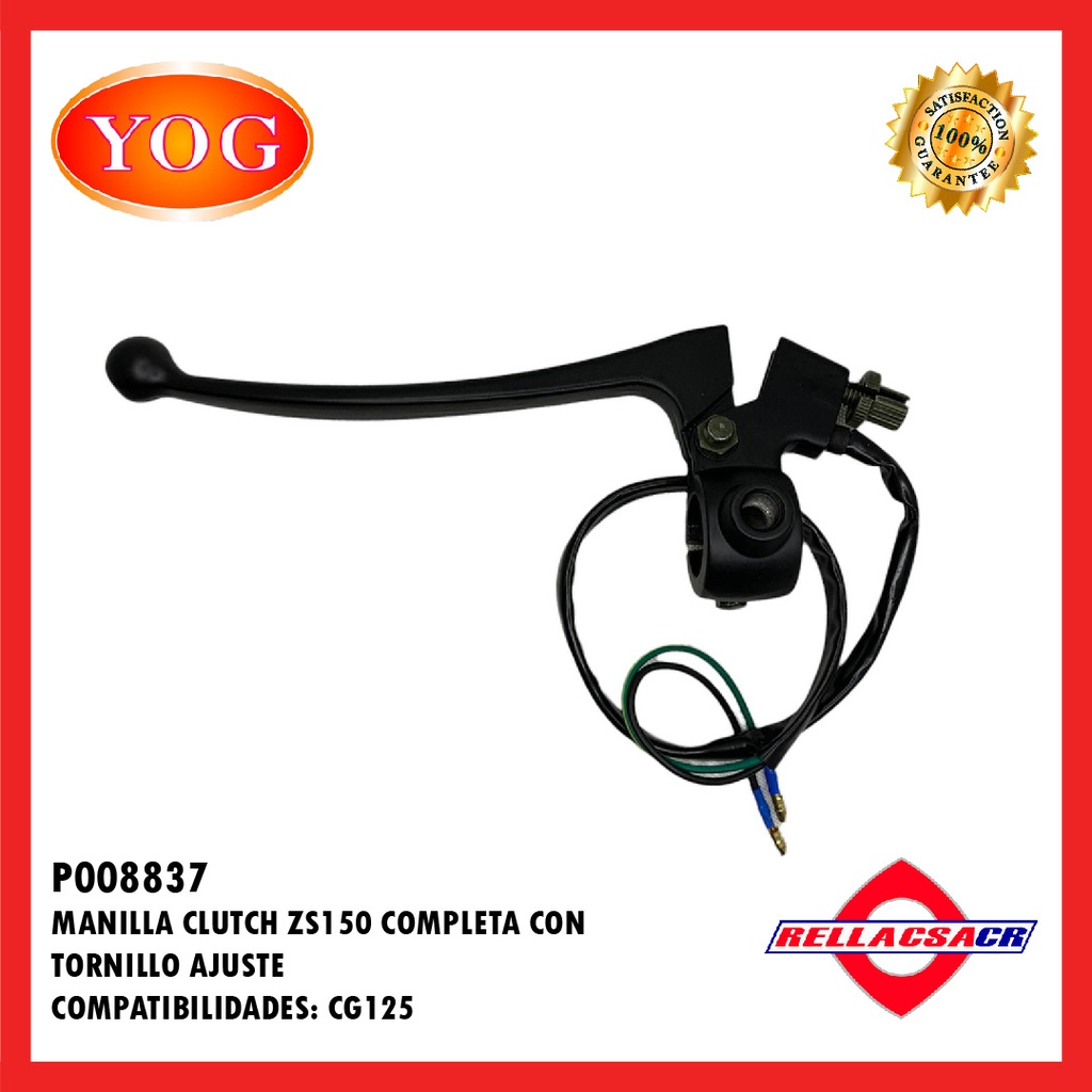 MANILLA CLUTCH COMPLETA ZS150-7