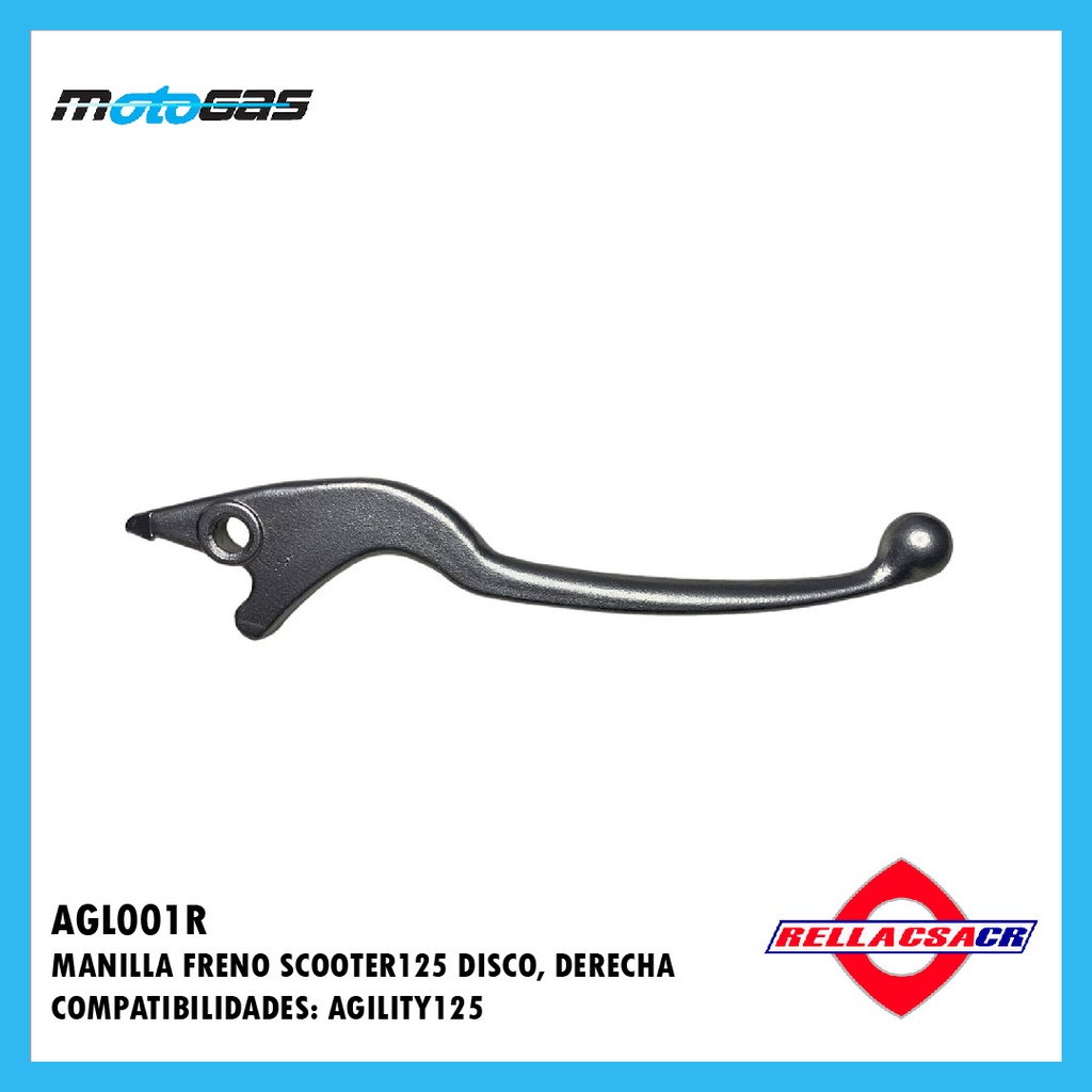 MANILLA FRENO DISCO DERECHA SCOOTER125