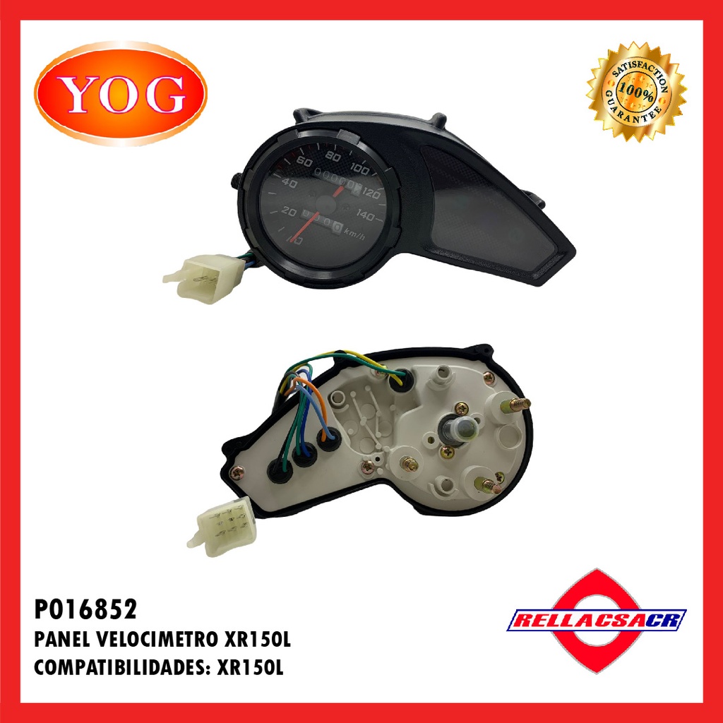 PANEL VELOCIMETRO XR150 L