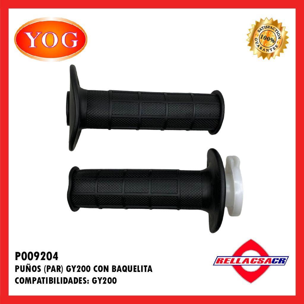 PAR DE PU헲S CON BAQUELITAS GY200/YARA200/XL200.YOG
