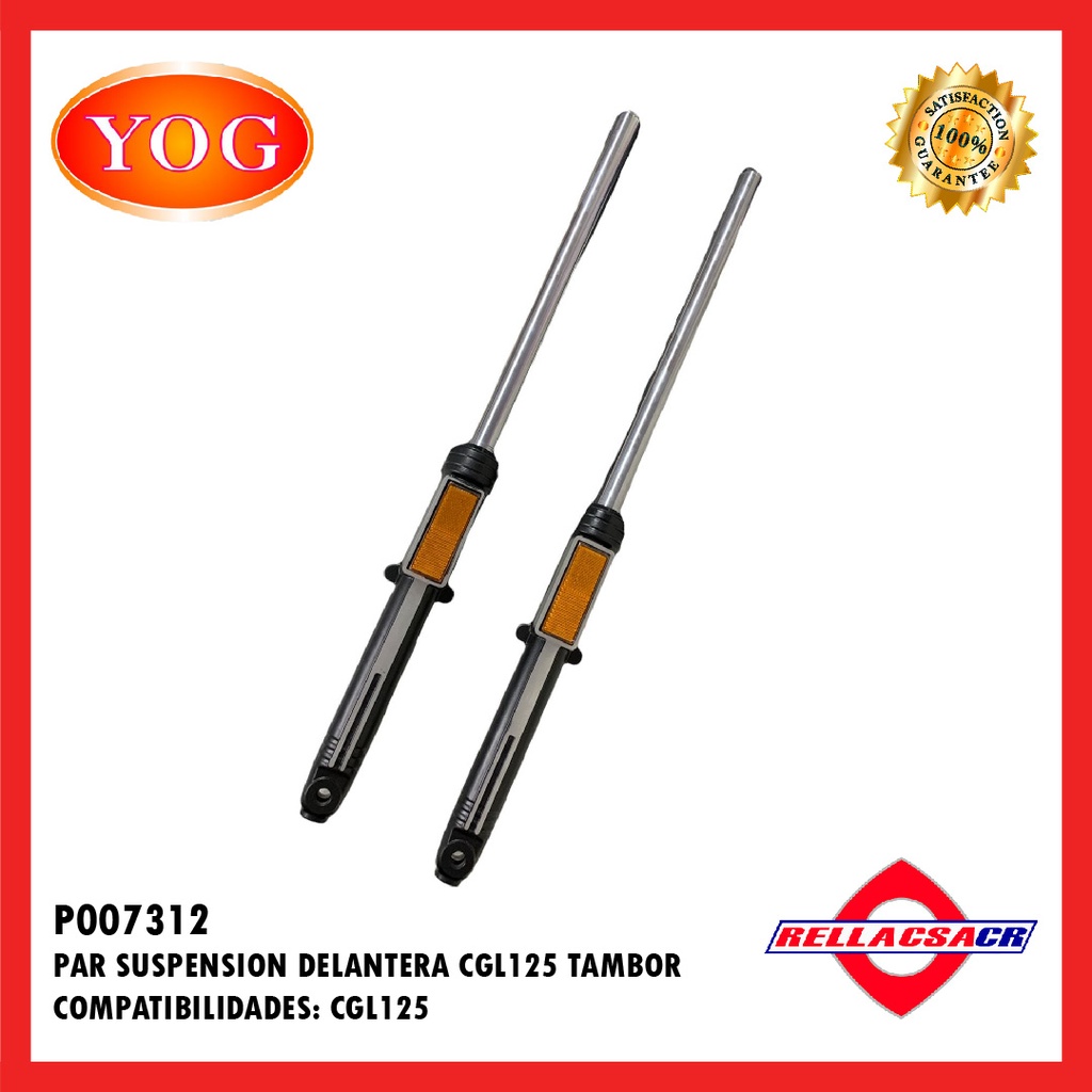 SUSPENSION DELANTERA CGL125 TAMBOR (31MM)