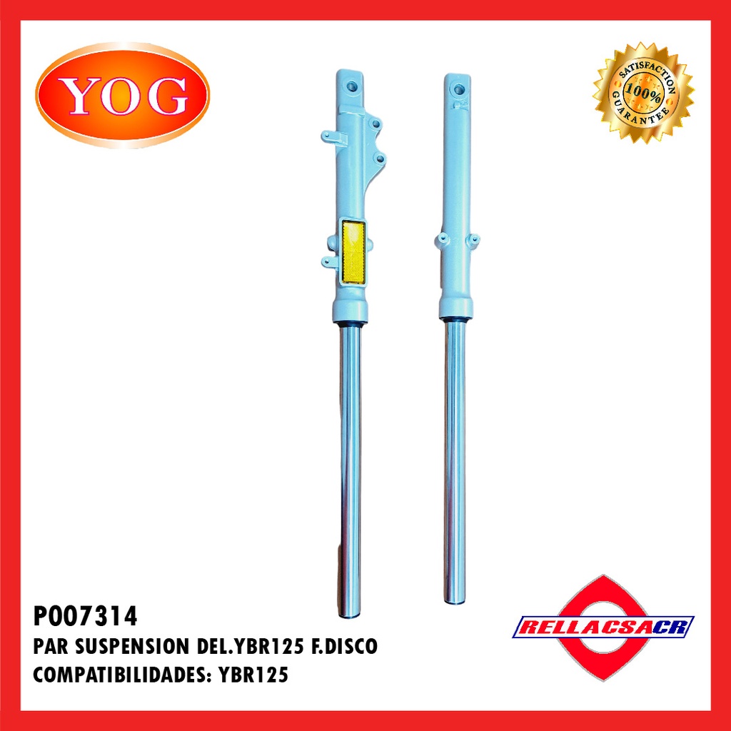 SUSPENSION DELANTERA YBR 125 ED F.DISCO (30MM) (FA464)