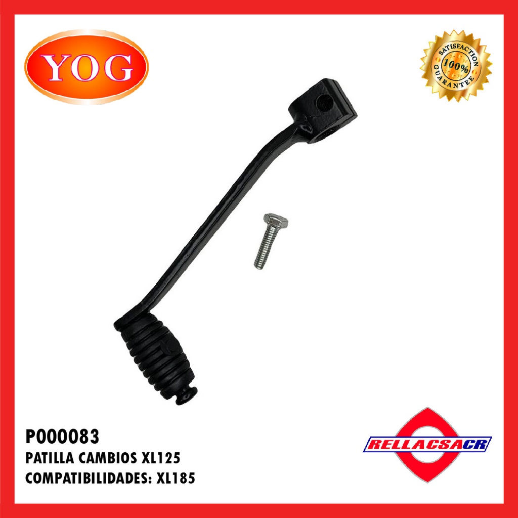 PATILLA CAMBIOS XL 125 RED