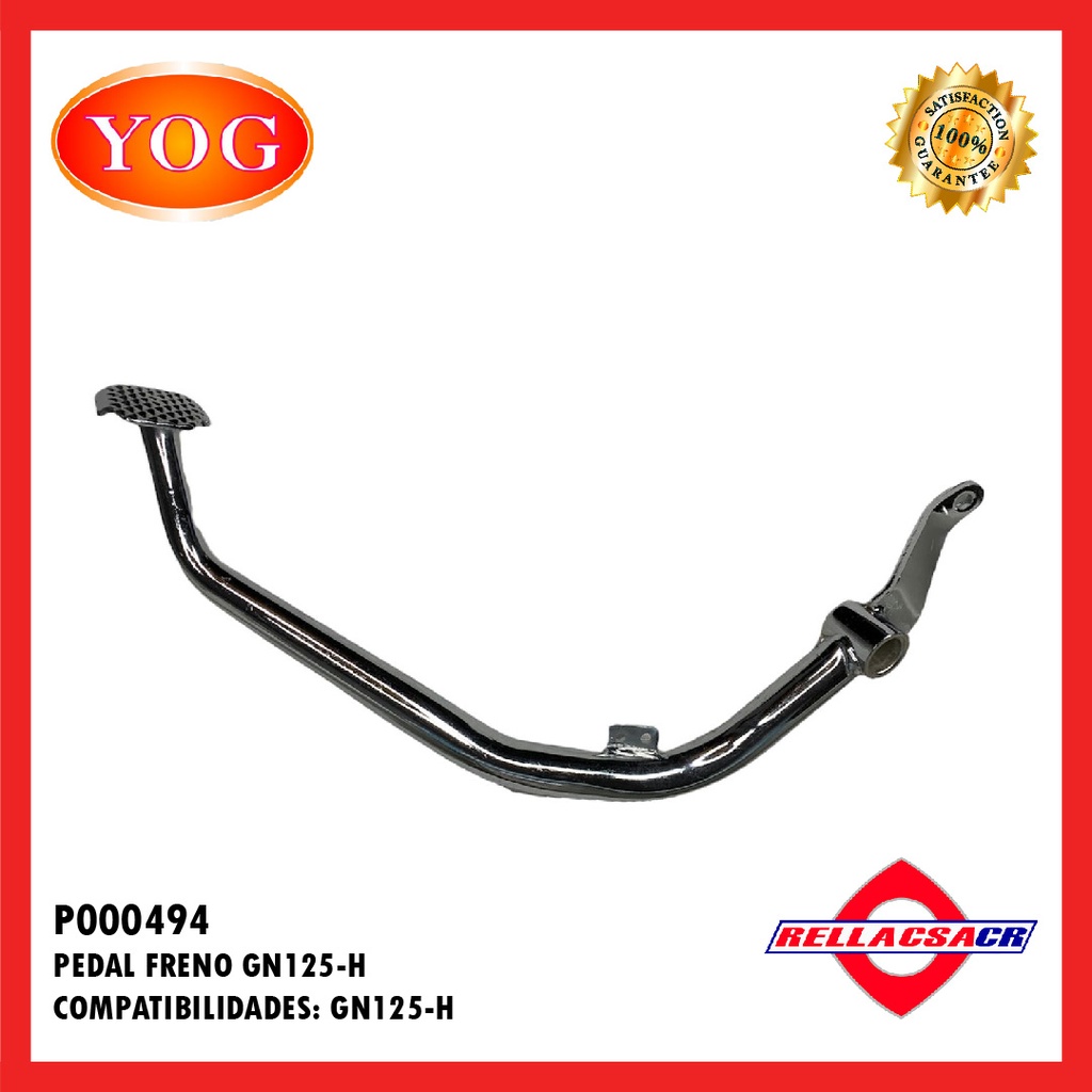 PEDAL FRENO GN 125 H