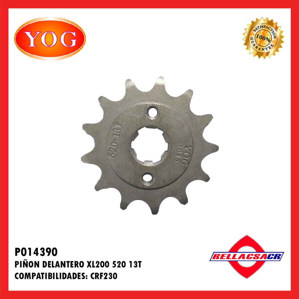 PI홥N DELANTERO XL 200 (KBB) (520) 13T