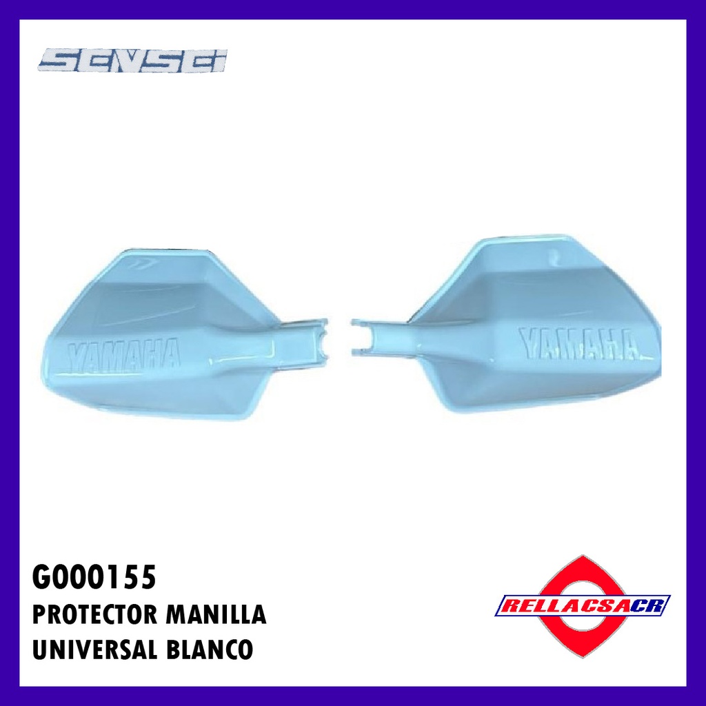 PROTECTOR MANILLA UNIVERSAL YAMAHA BLANCO (PAR)