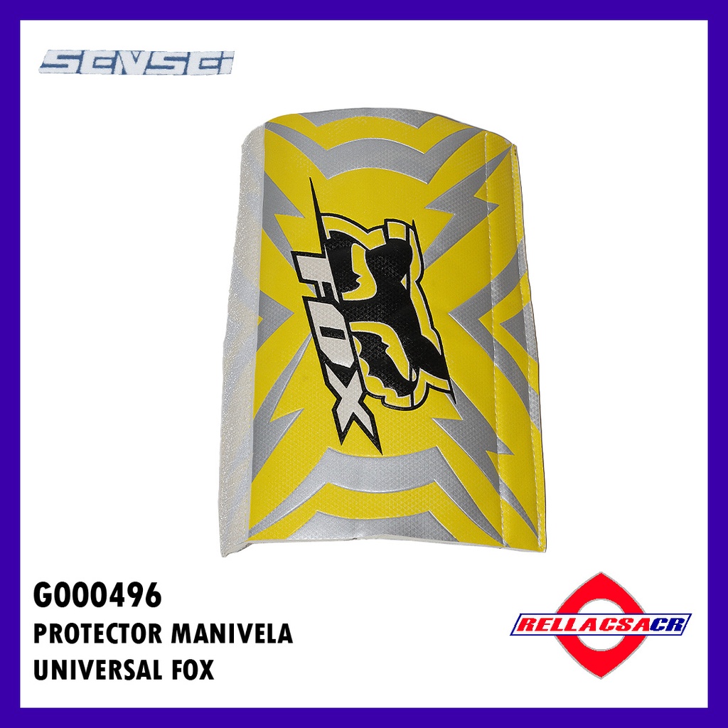 PAD MANIVELA REDONDO FOX AMARILLO