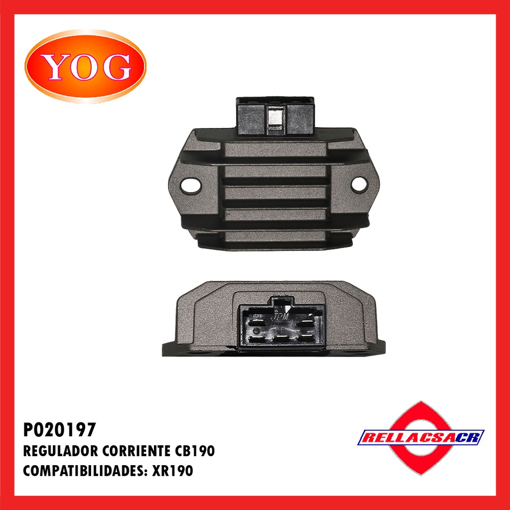 REGULADOR CORRIENTE XR190 L 