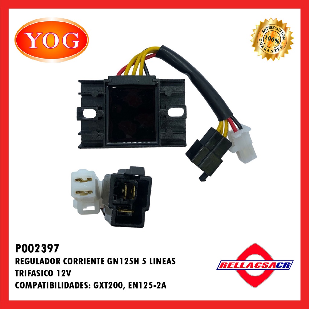 REGULADOR CORRIENTE GN125 H