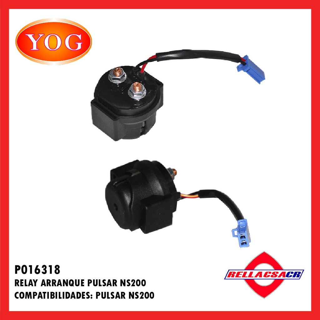 RELAY ARRANQUE BAJAJ PULSAR 200NS