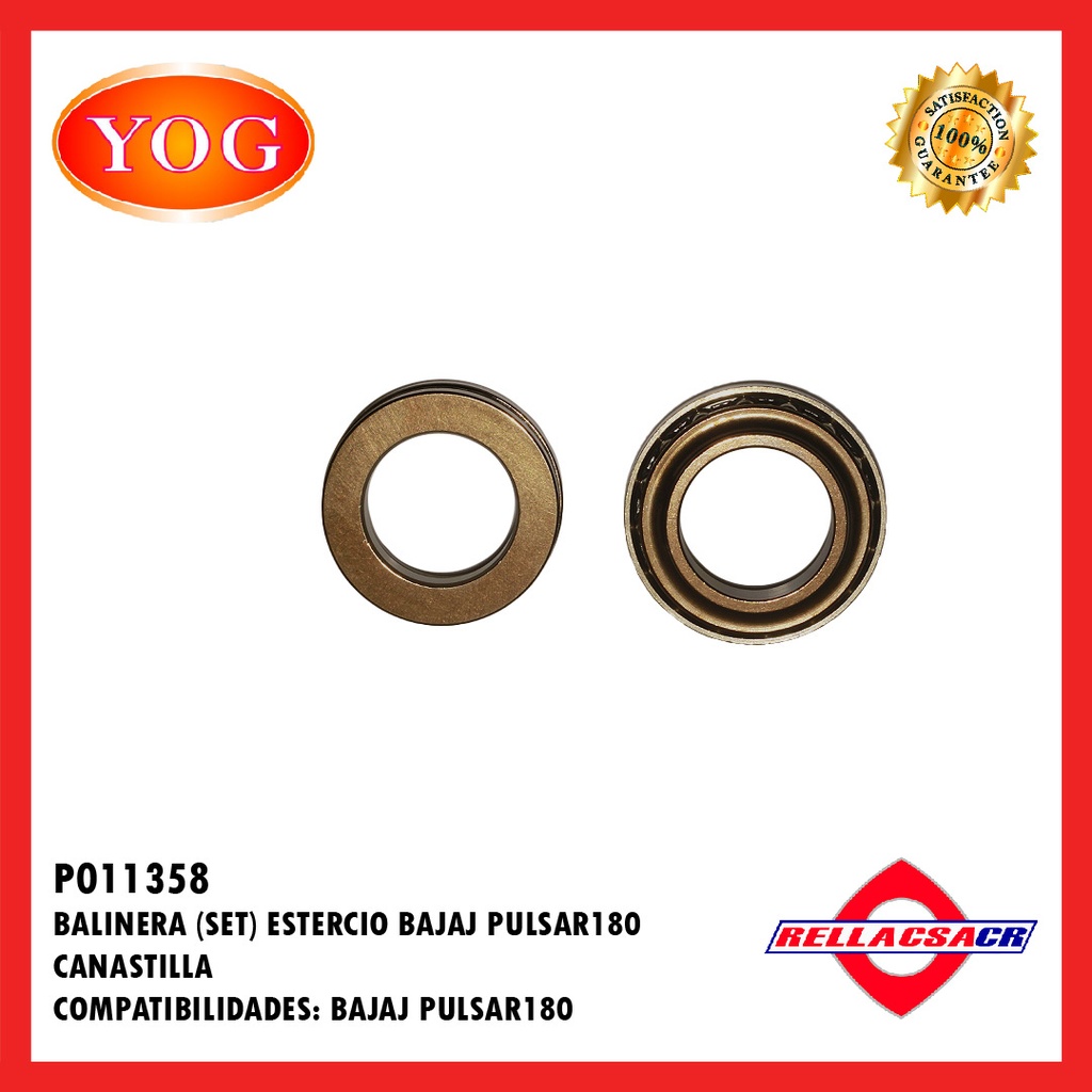 SET BALINERA ESTERCIO CANASTILLA PULSAR 180