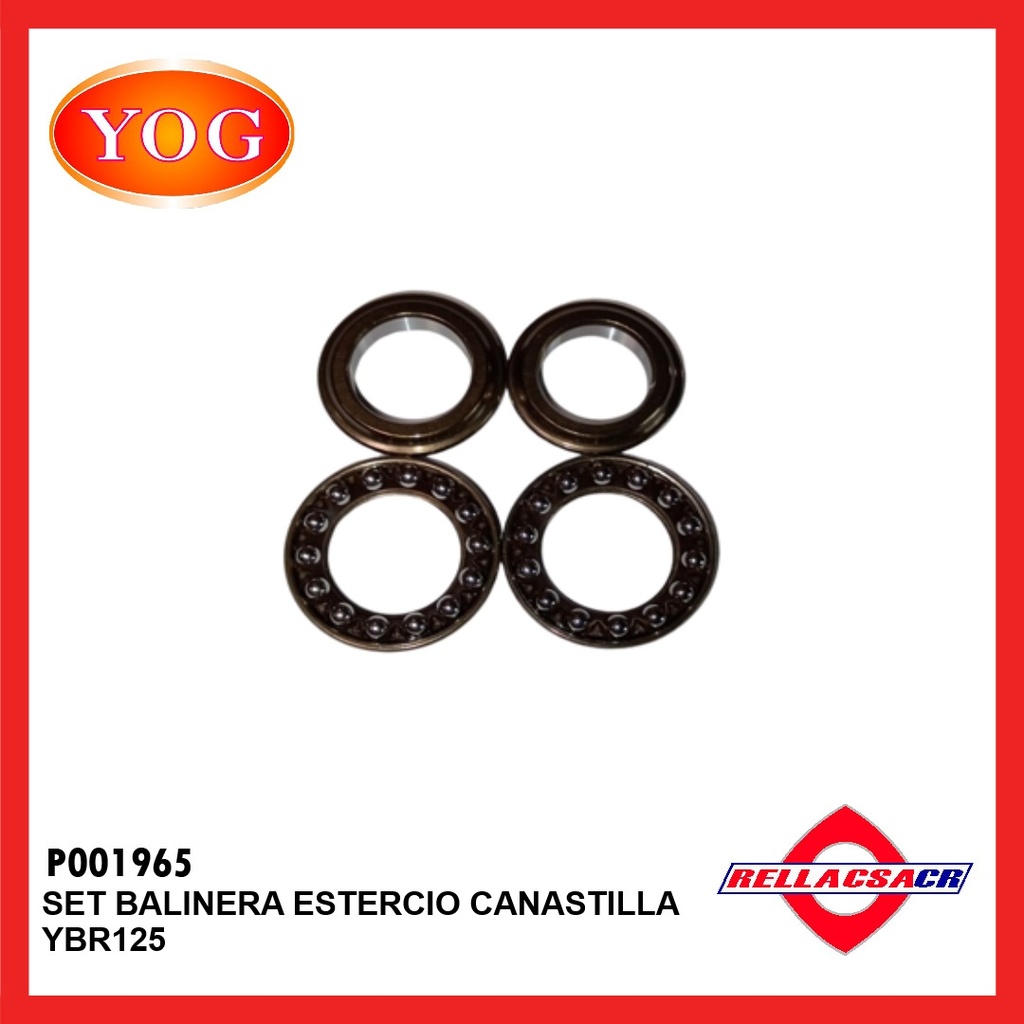 SET BALINERA ESTERCIO CANASTILLA YBR 125 ED